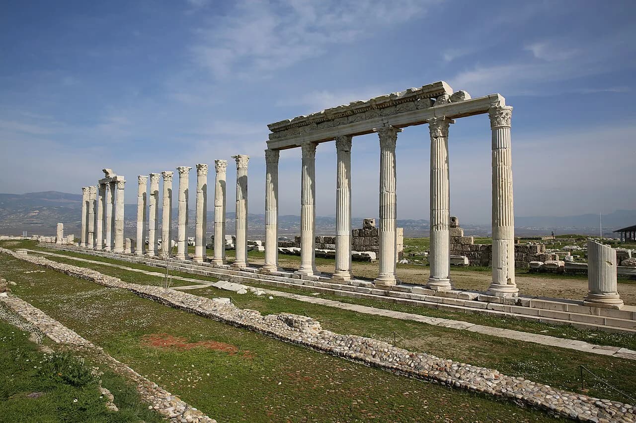 Laodicea, Turkey: the biblical city near Pamukkale
