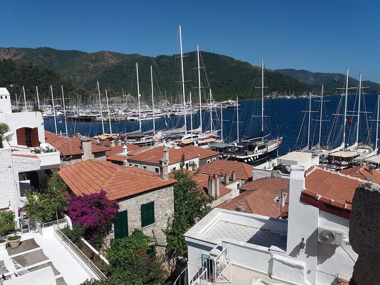 Marmaris Marina: The Harbour Walk, Boats and What's Along It