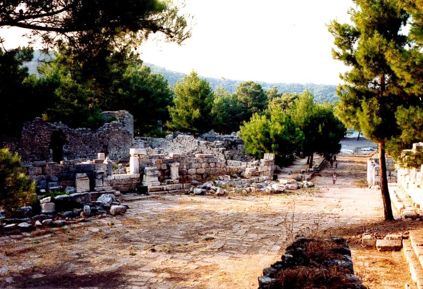 Phaselis: Ancient Harbours, Aqueducts and Pines Near Kemer