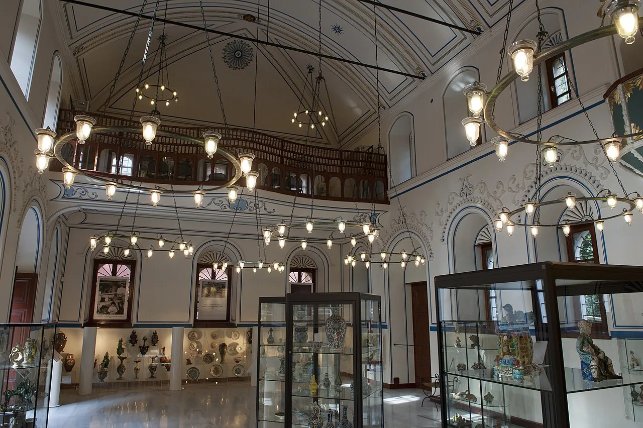 Inside the former Agios Georgios church, now part of the Kaleiçi Museum in Antalya.