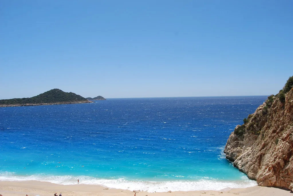 Kaputaş Beach, between Kalkan and Kaş.