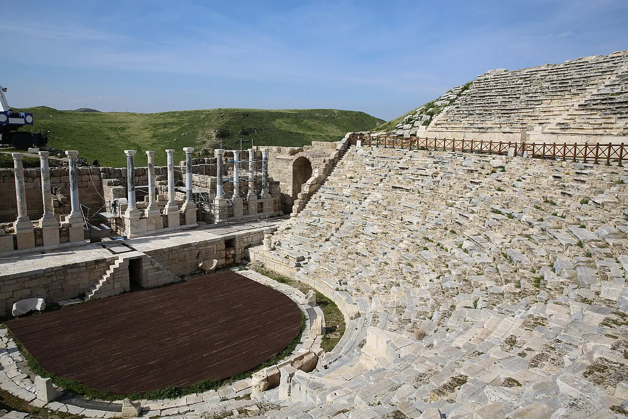 The ancient theatre at Laodicea.