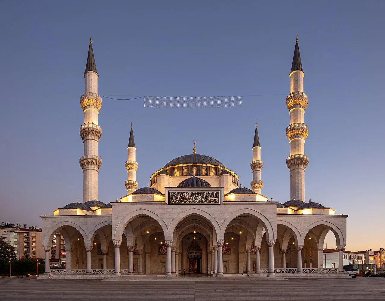 Melike Hatun Mosque in Ankara.